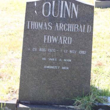 QUINN Thomas Archibald Edward 1920-1982