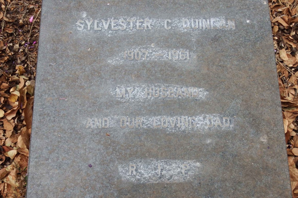 QUINLAN Sylvester C. 1907-1961 &amp; Cecilia J. 1910-1987