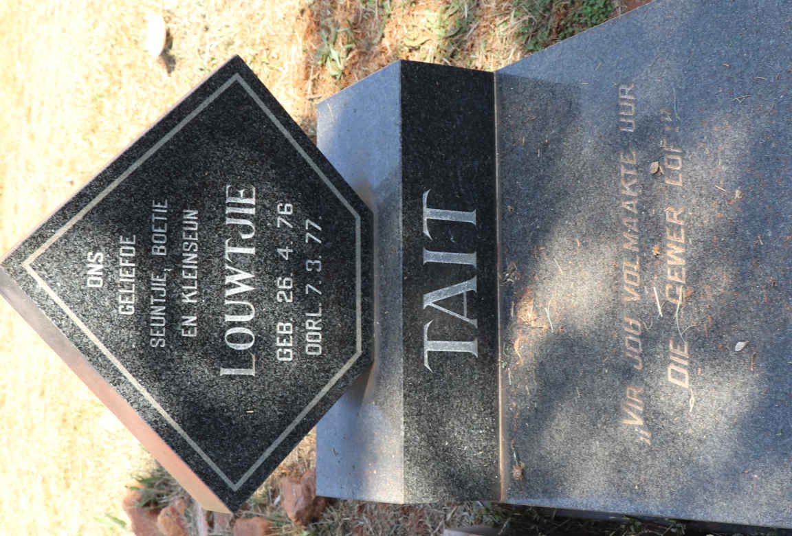 TAIT Louwtjie 1976-1977