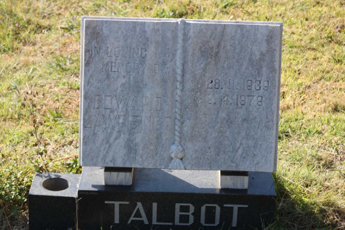 TALBOT Edward Lawrence 1939-1979