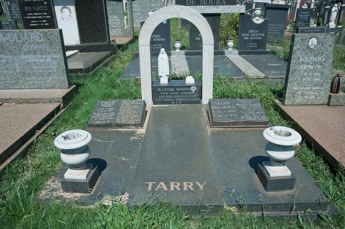 TARRY Fred Shid 1906-1981 &amp; Selma Bechara 1895-1980
