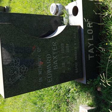 TAYLOR Edward Baxter 1909-1981