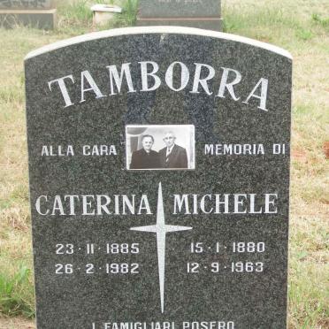 TAMBORRA Michele 1880-1963 &amp; Caterina 1885-1982