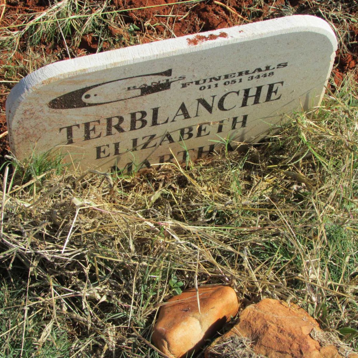 TERBLANCHE Elizabeth Martha