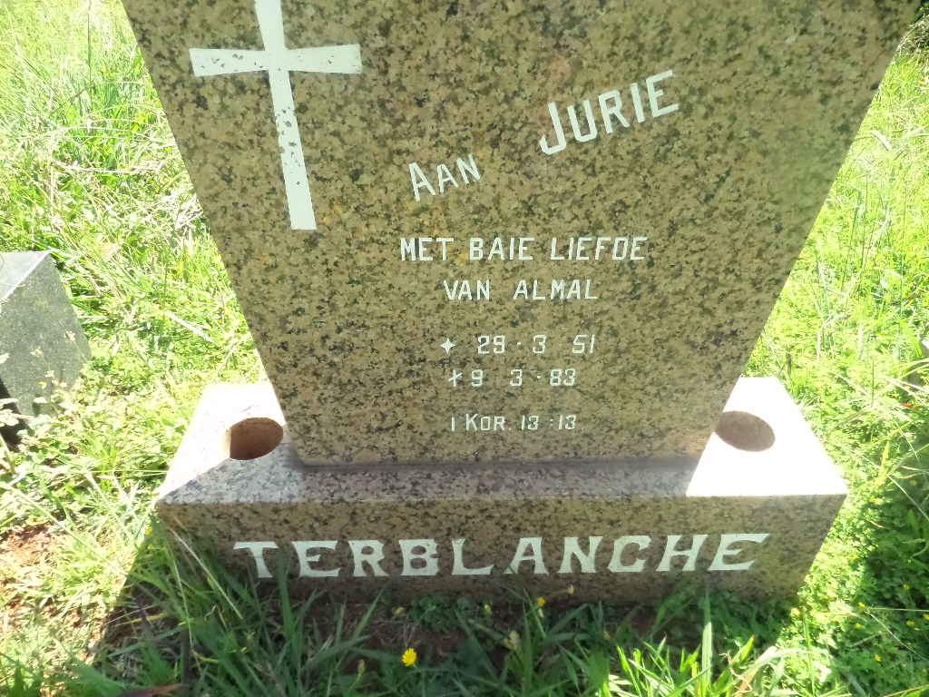 TERBLANCHE Jurie 1951-1983