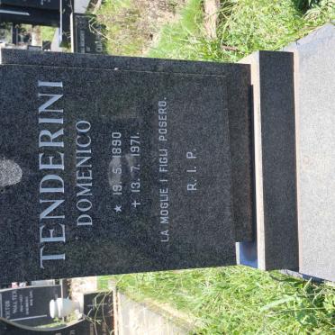 TENDERINI Domenico 1890-1971 &amp; Anna 1896-1988