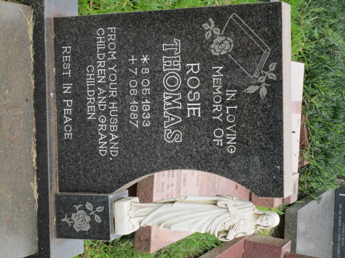 THOMAS Rosie 1933-1987