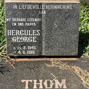THOM Hercules George 1945-1986