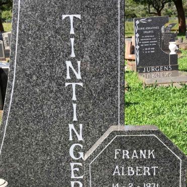 TINTINGER Frank Albert 1971-1986