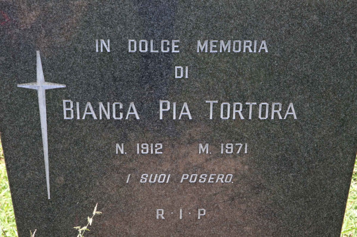 TORTORA Bianca Pia 1912-1971
