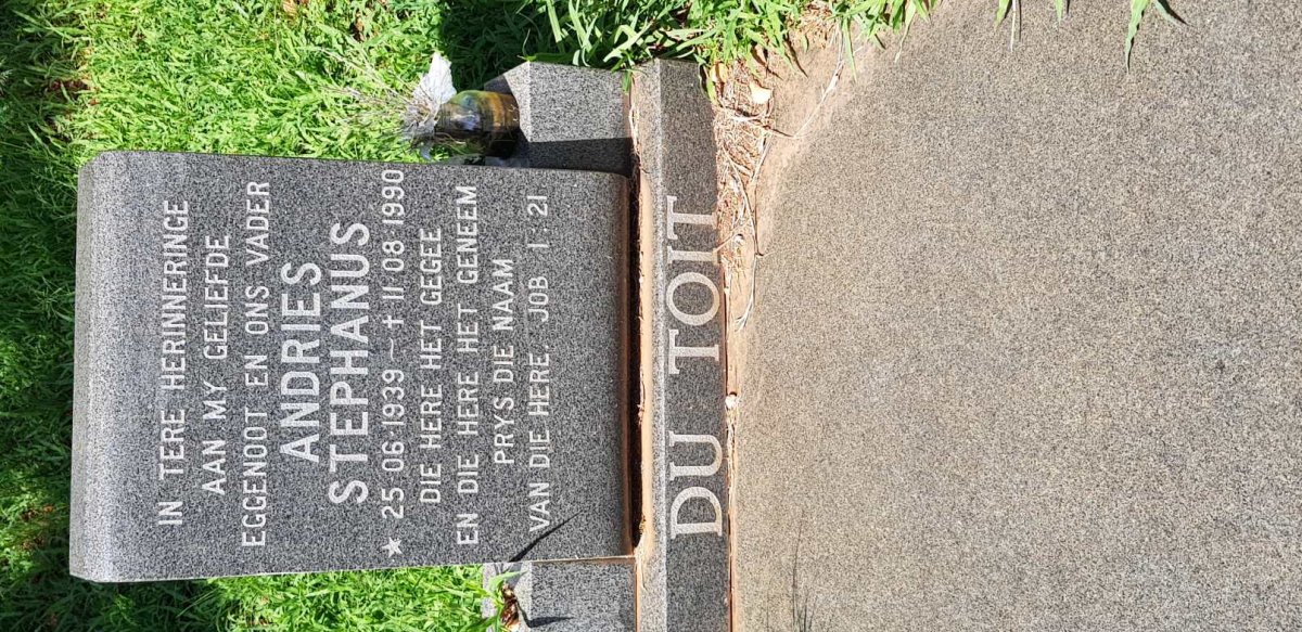 TOIT Andries Stephanus, du 1939-1990
