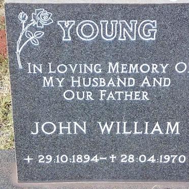 YOUNG John William 1894-1970