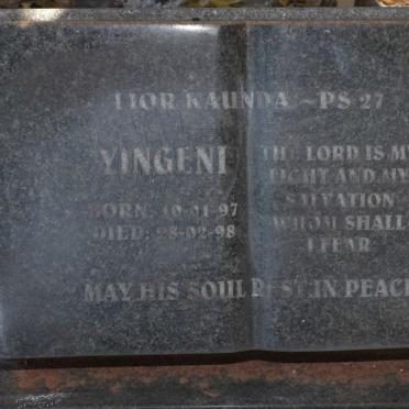 YINGENI 1997-1998