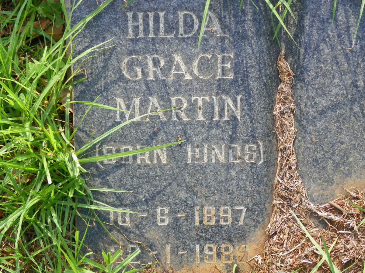 YEO Robert, MOSLEY 1908-1955 &amp; Stella Maud HINDS 1895-1976 :: MARTIN Hilda Grace nee HINDS 1897-1985