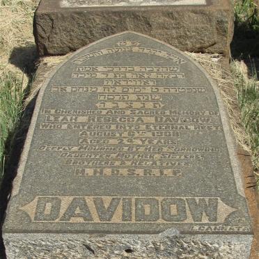 DAVIDOW Leah Rebecca -1908