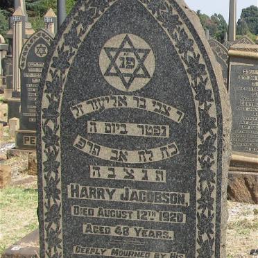 JACOBSON Harry -1920