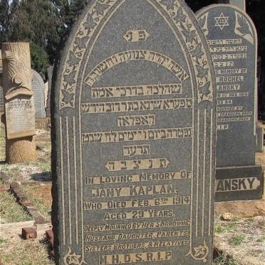 KAPLAN Jany -1914