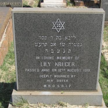 KRUGER Lily -1919