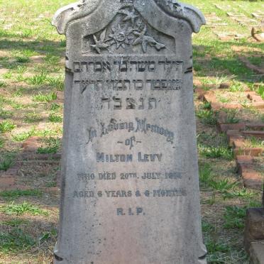 LEVY Milton -1914