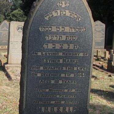 MARKS Esther -1914