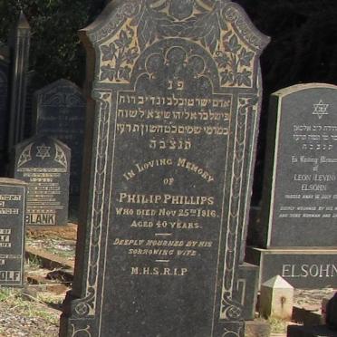 PHILLIPS Philip -1916