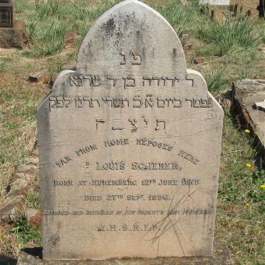 SCHERER Louis 1875-1896