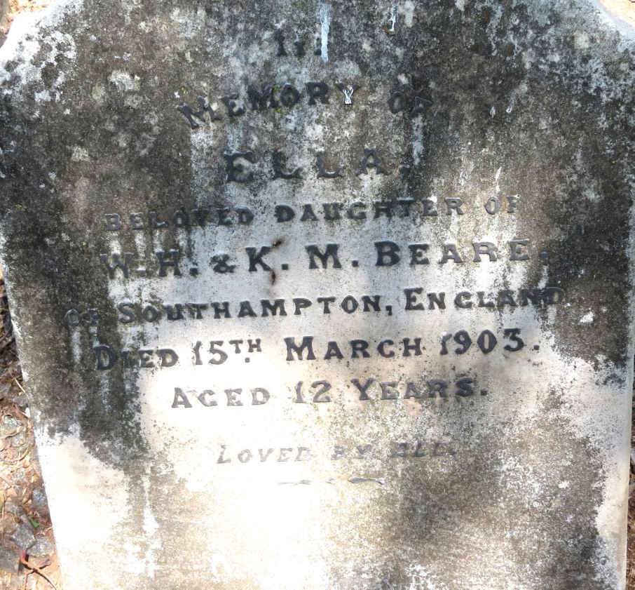 BEARE Ella -1903