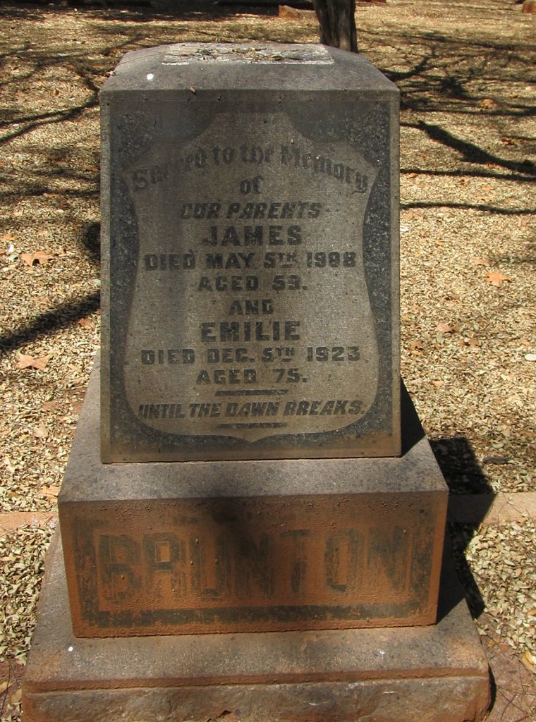BRUNTON James -1908 & Emilie -1923 :: BRUNTON Theo Stuart -1919 _2