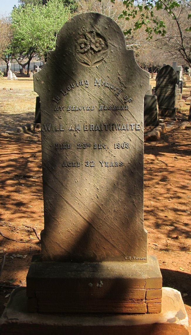 BRAITHWAITE William -1908