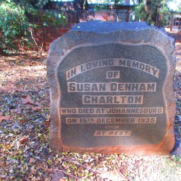 CHARLTON Susan Denham -1935
