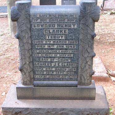 CLARKE Charles J.E. 1884-1951 :: CLARKE Edward Henry 1923-1942