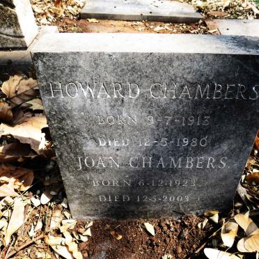 CHAMBERS Howard 1913-1980 &amp; Joan 1923-2003