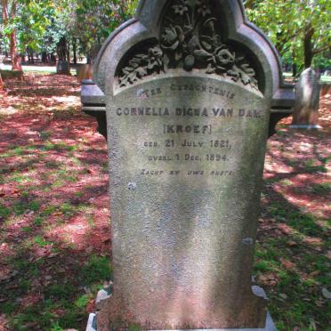 DAM Cornelia Digna, van nee KROEF 1821-1894
