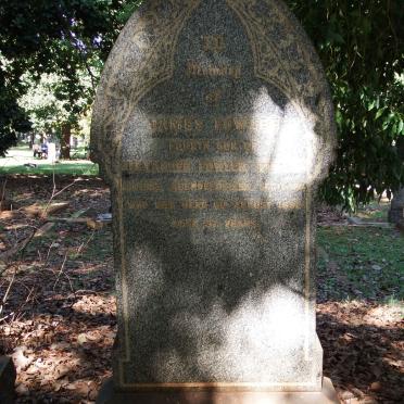FOWLER James -1892