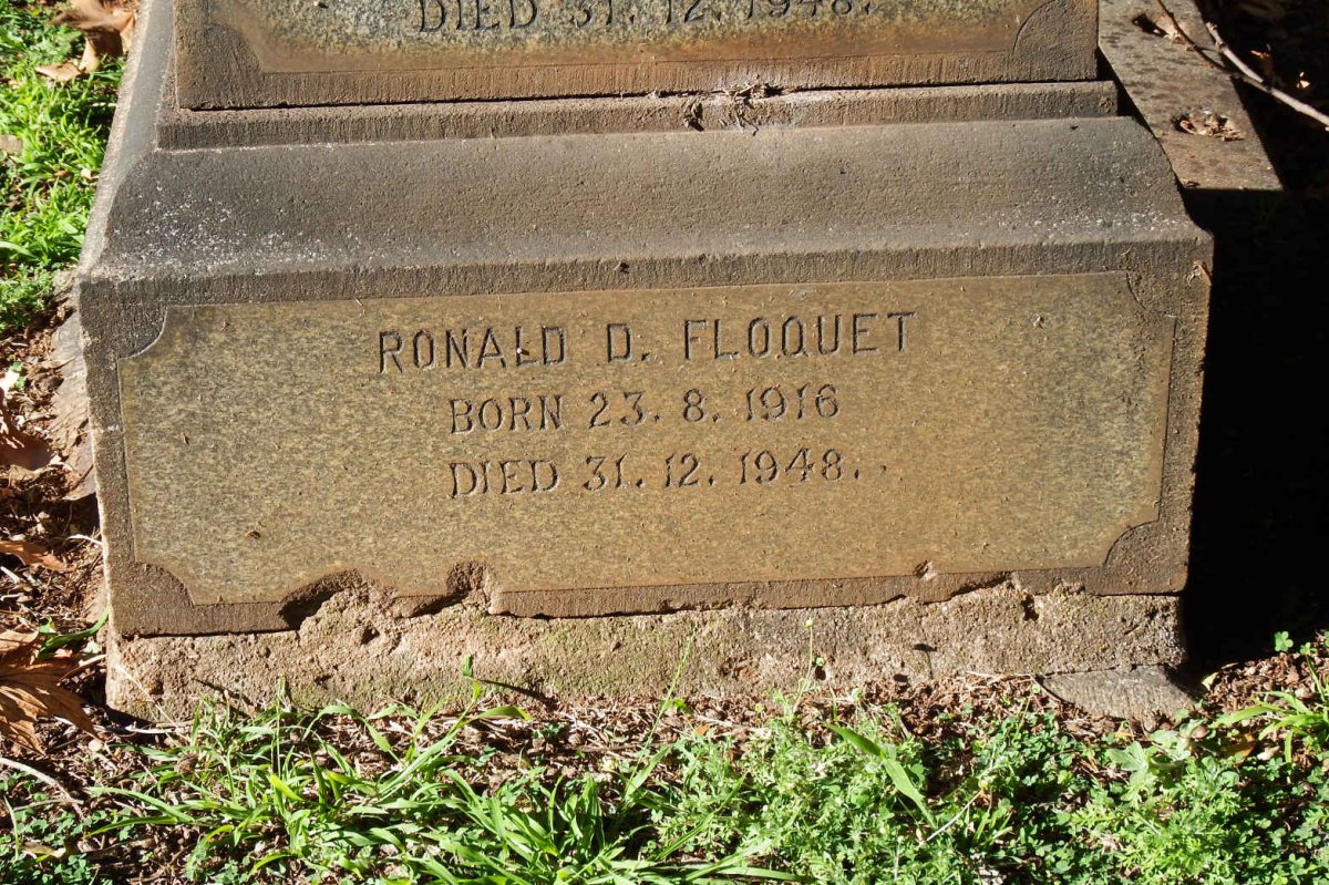 FLOQUET Ronald D. 1916-1948