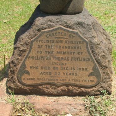 FRYLINCK Phillippus Thomas -1908