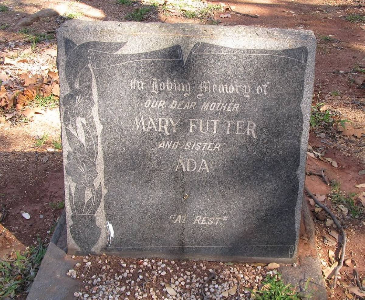 FUTTER Mary :: FUTTER Ada