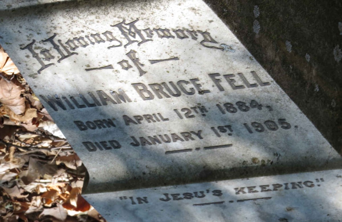 FELL William Bruce 1884-1905