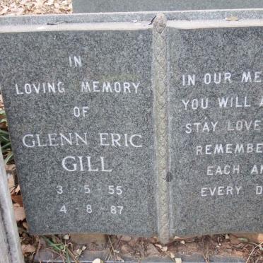 GILL Glenn Eric 1955-1987