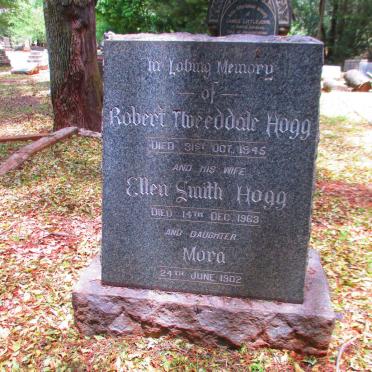 HOGG Robert Tweeddale -1945 & Ellen SMITH -1963 :: HOGG Mora -1902