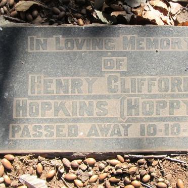 HOPKINS Henry Clifford -1941