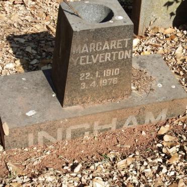 INGHAM Margaret Yelverton 1910-1976