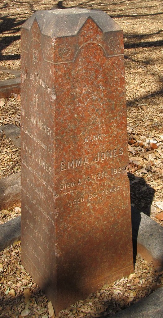 JONES William Henry -1905 & Emma -1928 _2