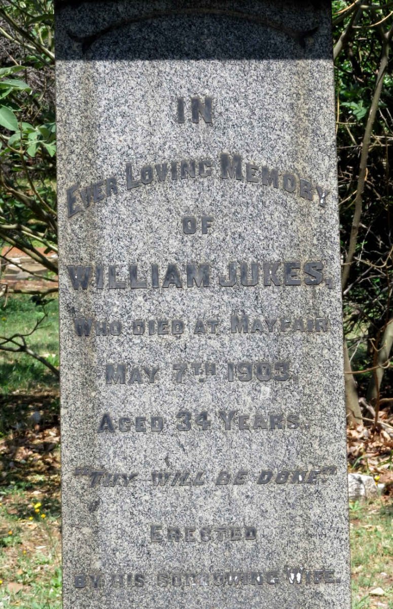 JUKES William -1903