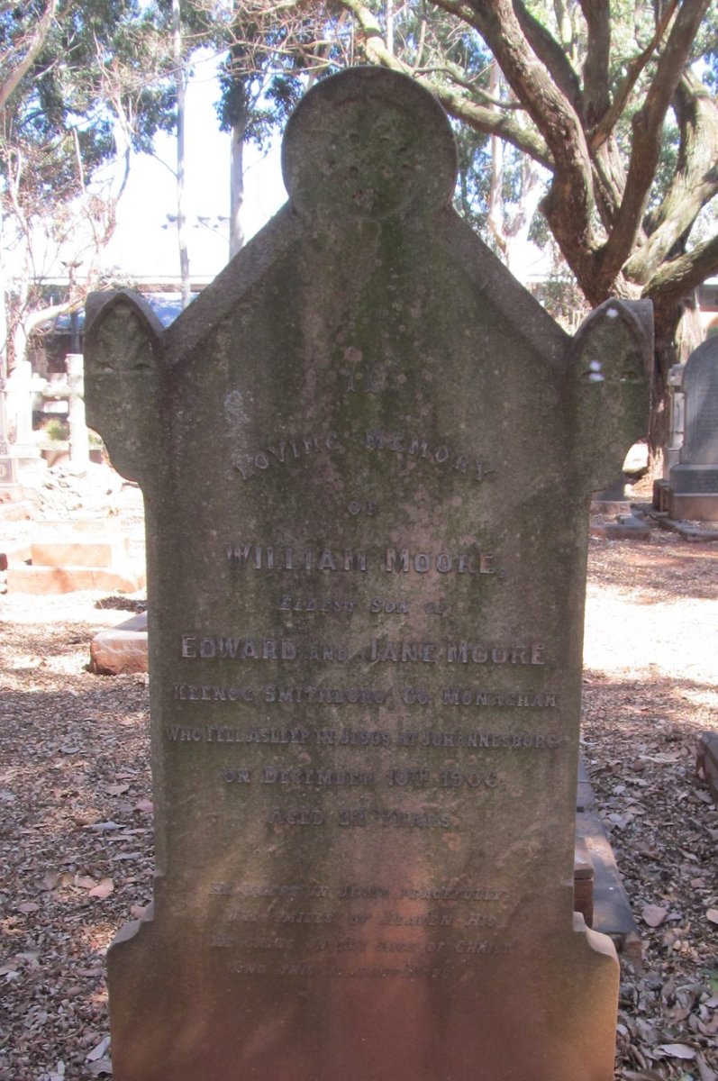 MOORE William -1906 