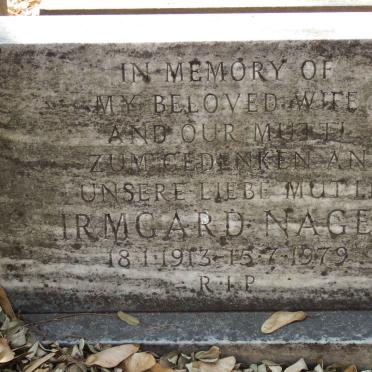 NAGEL Irmgard 1913-1979