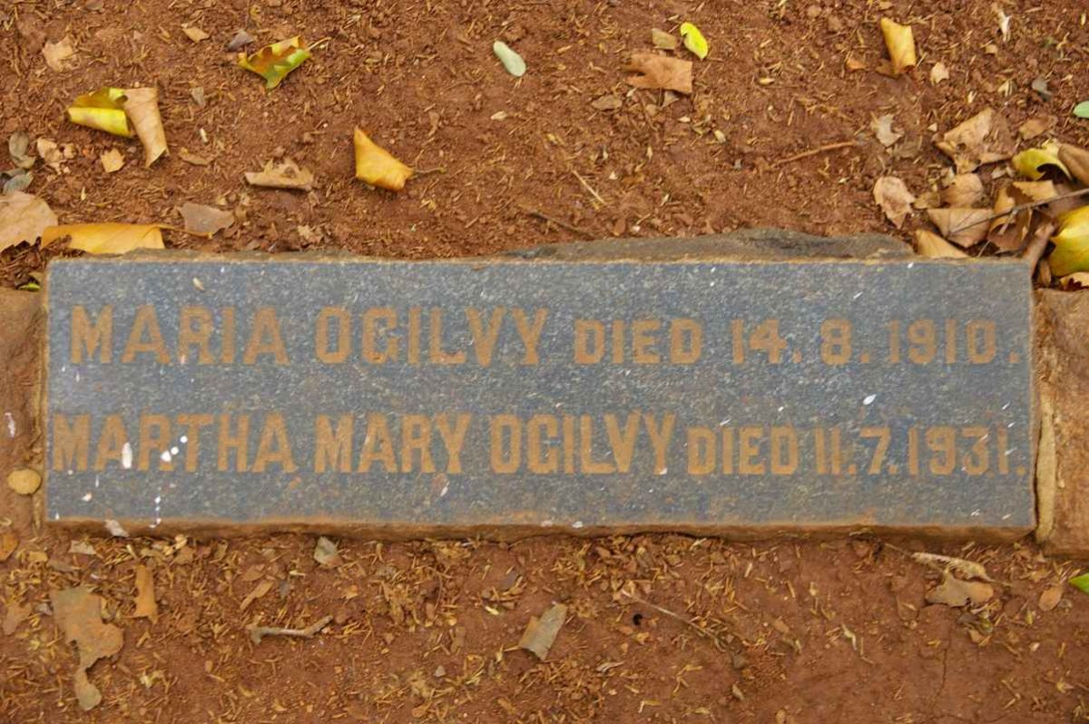 OGILVY Maria -1910 :: OGILVY Martha Mary -1931