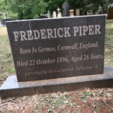 PIPER Frederick -1896