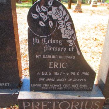 PRETORIUS Eric 1957-1986