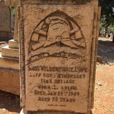 POPE John Wilberforce -1909
